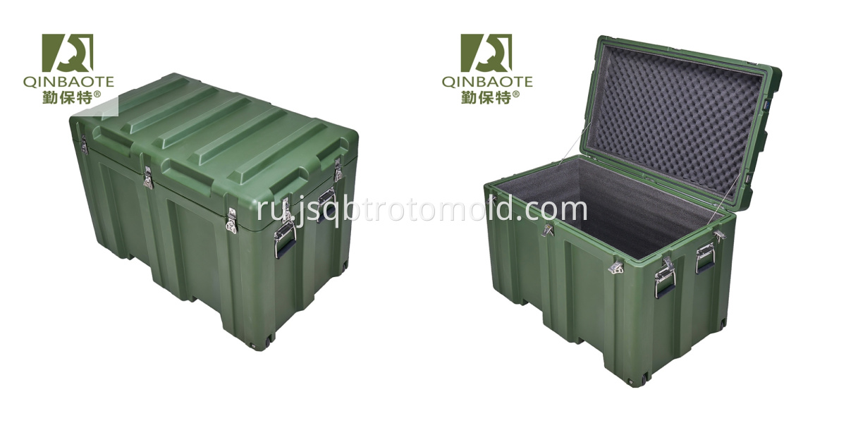 Large safety rotomolding case